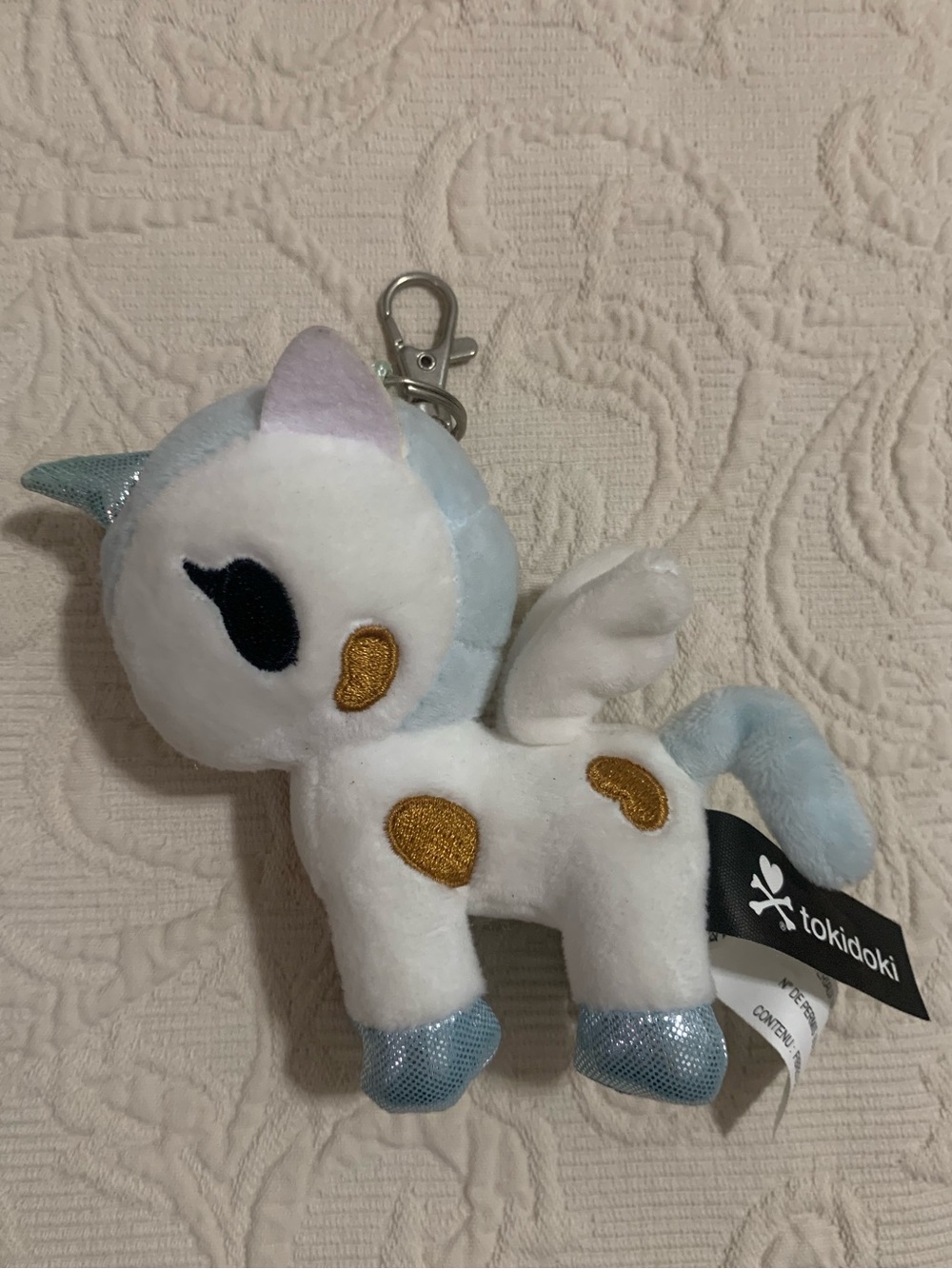 Tokidoki Unicorno Mooka Plush Clip-On Keychain - Picture 2 of 4